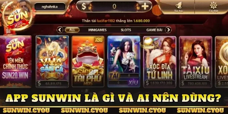 App Sunwin là gì và ai nên dùng?